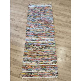 Rongyszőnyeg 70 x 200 cm, F96