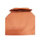 Párnaszett narancssárga színű, vászonból