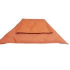 Párnaszett narancssárga színű, vászonból