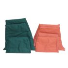 Párnaszett narancssárga színű, vászonból