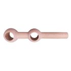 Karnis tartó konzol (dupla) + talp