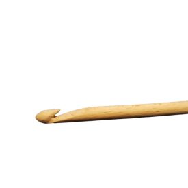 Fa horgolótű, 15 cm hosszú, bükk