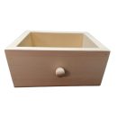 Ládika 20 x 16 x 9 cm, fogantyú gombbal