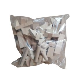 Ömlesztett fa idomok, vegyesen 2 kg-os kiszerelésben
