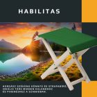 Túraszék, szék horgászáshoz vagy túrázáshoz, hárs, bézs színű vászonnal, kezeletlen natúr