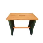 Sámli nagy, festett, mohazöld-fenyő színű